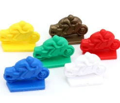 Tout Pour le Jeu Pion moto plastique 24 x 12 x 18 mm à l'unité