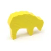 Tout Pour le Jeu Pion mouton jaune 40x28x10 mm en bois pour jeu de société