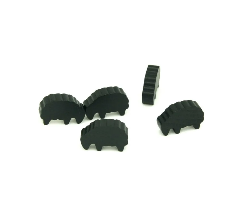 Tout Pour le Jeu Pion mouton noir petit modèle en bois pour jeu de société