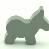 Tout Pour le Jeu Pion âne gris 25 x 22 x 7 mm