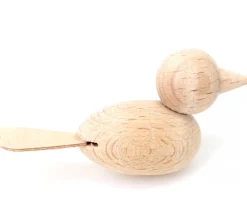 Tout Pour le Jeu Pion oiseau en bois naturel 5.5 cm