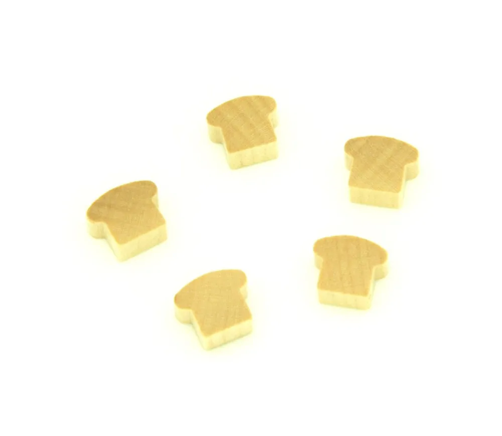 Tout Pour le Jeu Pion pain naturel 13 x 16 x 7 mm