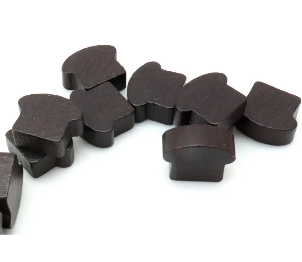 Tout Pour le Jeu Pion pain naturel marron foncé 13 x 16 x 6 mm