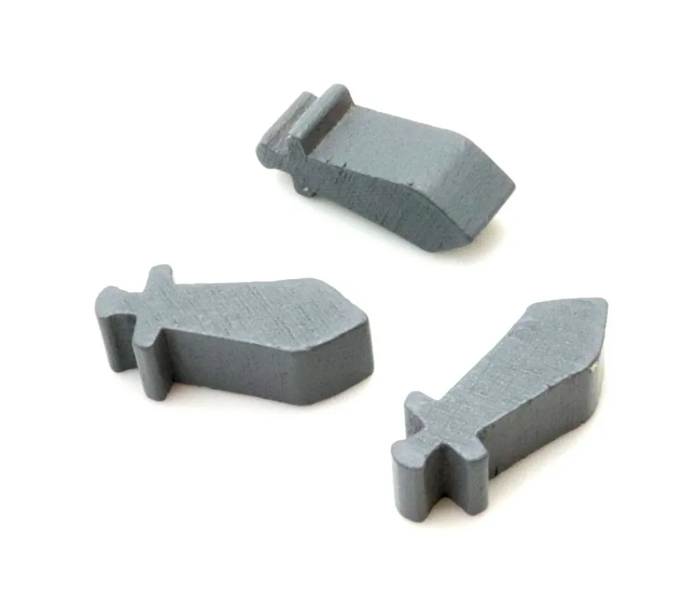 Tout Pour le Jeu Pion épée en bois gris 24 x 8 X 8 mm arme