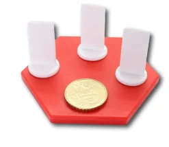 Tout Pour le Jeu Pion personnalisable support blanc à l'unité