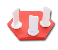 Tout Pour le Jeu Pion personnalisable support blanc à l'unité