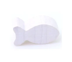 Tout Pour le Jeu Pion poisson blanc en bois 24 x 13 mm pour jeu