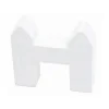 Tout Pour le Jeu Pion pont Tour blanche - Bridge 28 x 25 x 10 mm