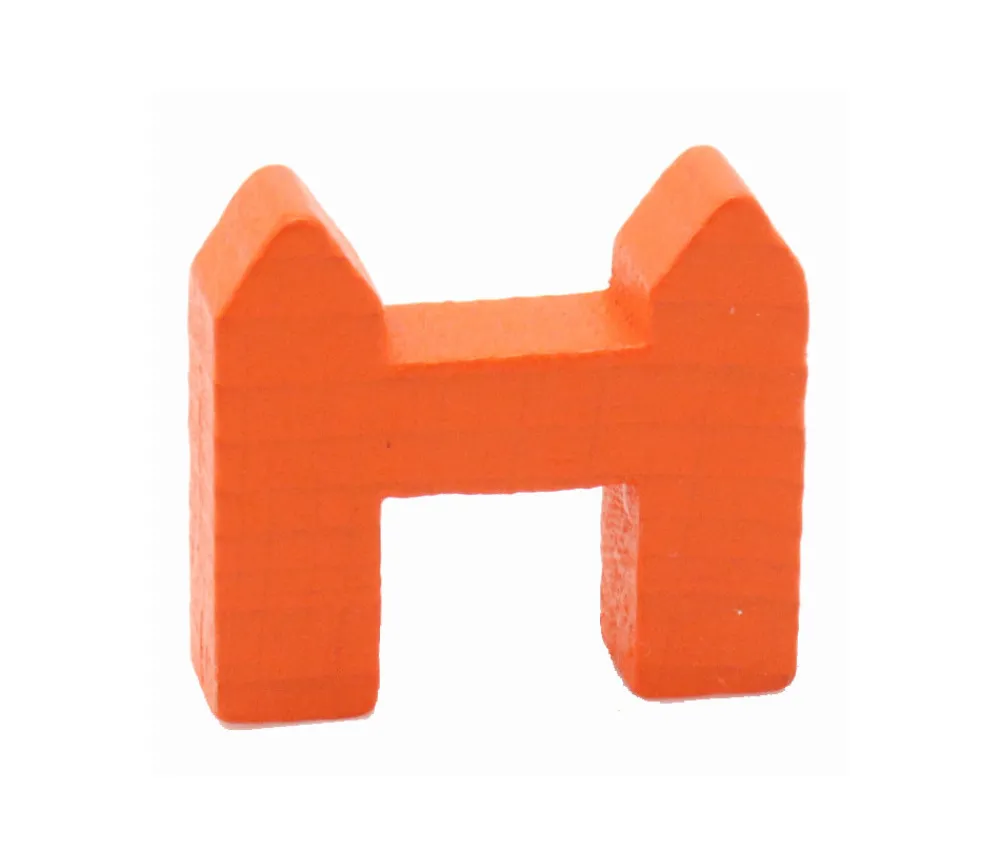 Tout Pour le Jeu Pion pont Tour orange - Bridge 28 x 25 x 10 mm