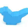 Tout Pour le Jeu Pion poule bleue claire en bois 30 x 19 x 8 mm
