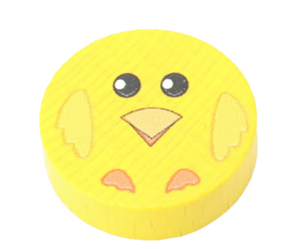 Tout Pour le Jeu Pion poussin jaune en bois 2,5 cm pour jeu
