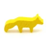 Tout Pour le Jeu Pion renard jaune en bois 45 x 20 x 8 mm
