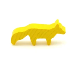 Tout Pour le Jeu Pion renard jaune en bois 45 x 20 x 8 mm