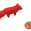 Tout Pour le Jeu Pion renard rouge en bois 45 x 20 x 8 mm
