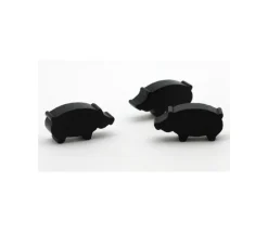 Tout Pour le Jeu Pion sanglier ou cochon noir en bois 30 x 14 x 8 mm.