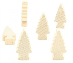 Tout Pour le Jeu Pion sapin naturel en bois 43x21x10 mm
