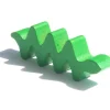 Tout Pour le Jeu Pion serpent vert en bois 46 x 15 x 8 mm