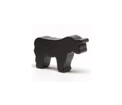 Tout Pour le Jeu Pion taureau noir en bois 35 x 25 x 10 mm.