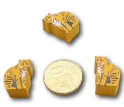 Tout Pour le Jeu Pion Tigre en bois 16 x 12 x 10 mm