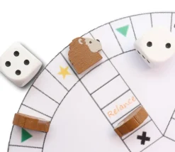 Tout Pour le Jeu Pion tête de Lion en bois 15 x 17 x 5 mm
