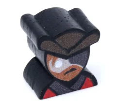 Tout Pour le Jeu Pion tête de pirate en bois - 16 x 14 x 10 mm