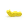 Tout Pour le Jeu Pion ver de terre / chenille 36 x 16 x 8 mm jaune
