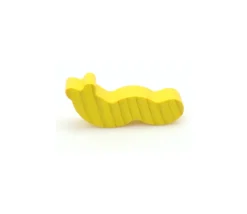 Tout Pour le Jeu Pion ver de terre / chenille 36 x 16 x 8 mm jaune