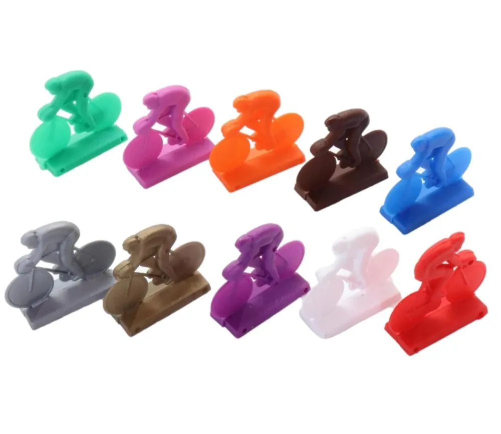 Tout Pour le Jeu Pion vélo cycliste plastique de 3 x 2.7 cm