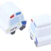 Tout Pour le Jeu Pion voiture de police en bois - 15 x 14 x 10 mm