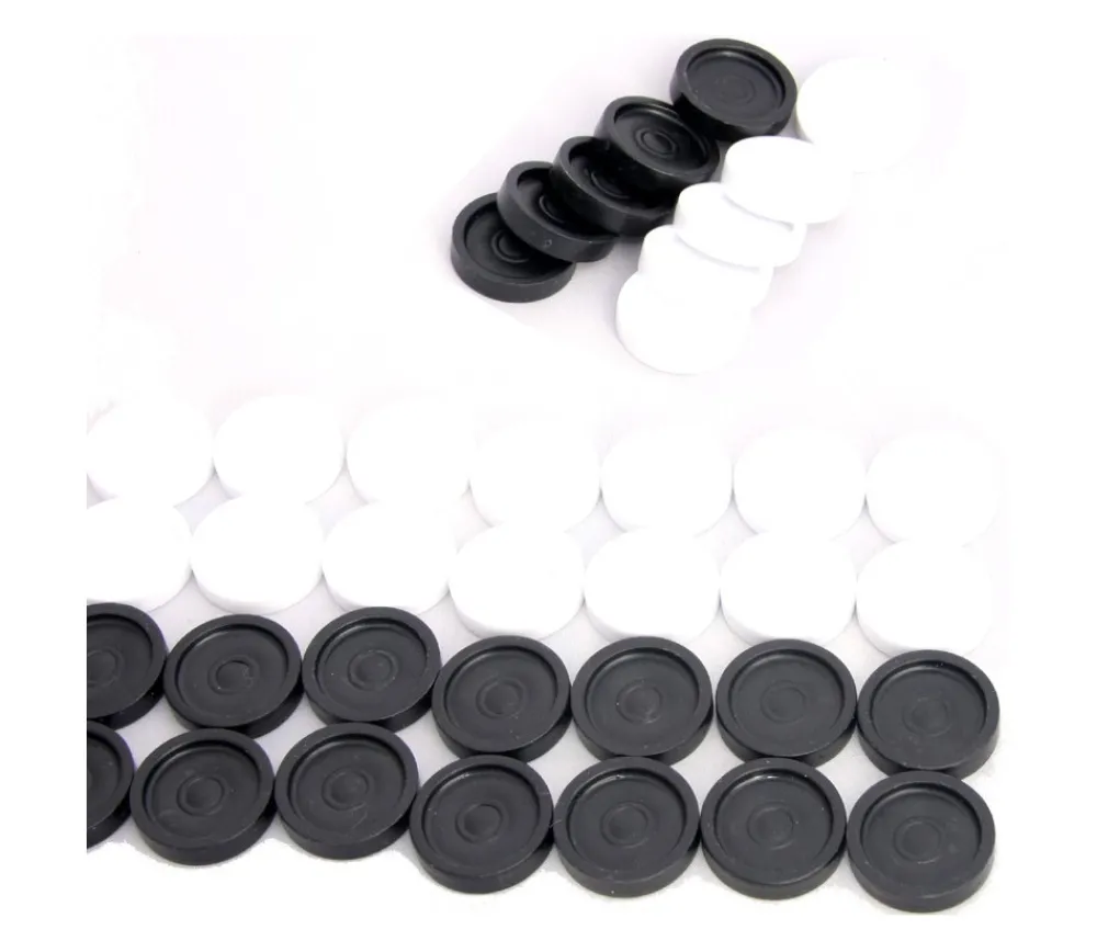 Tout Pour le Jeu Pions de dames plastique 40 pions de 2.3 cm