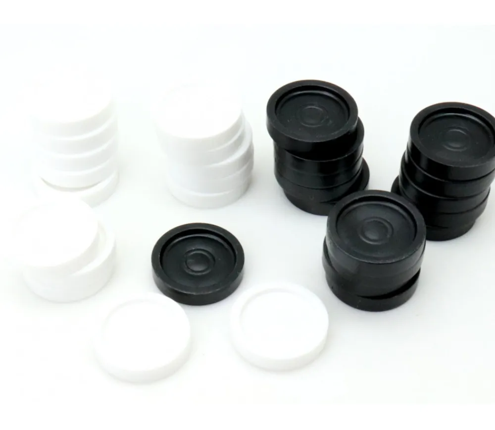Tout Pour le Jeu Pions de dames plastique 40 pions de 2.3 cm