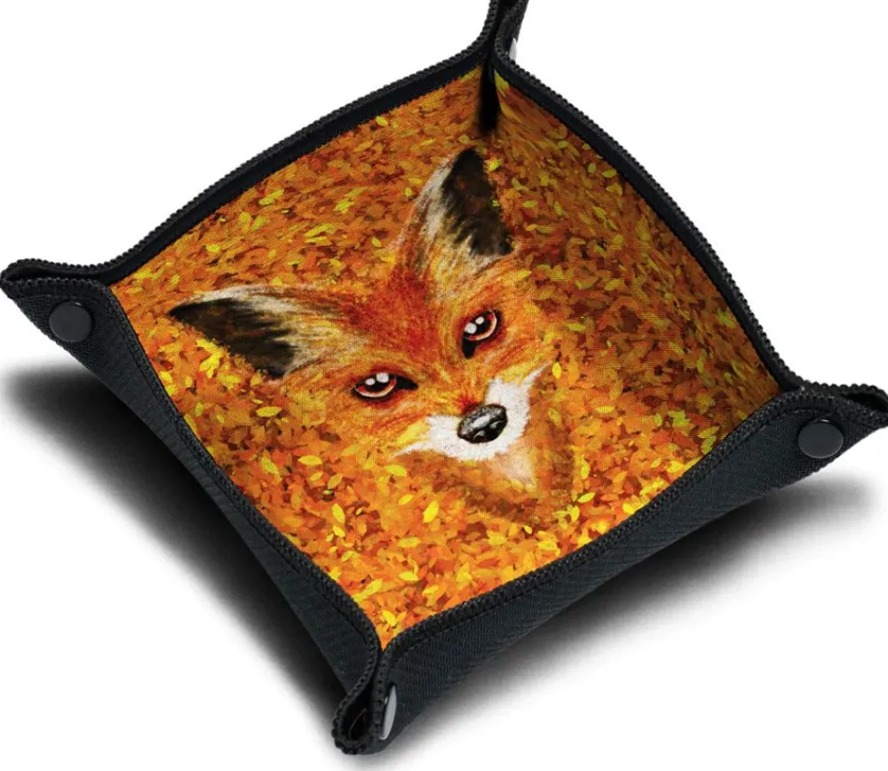Tout Pour le Jeu Piste de dés souple renard 21 x 21 cm