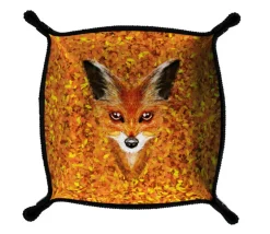 Tout Pour le Jeu Piste de dés souple renard 21 x 21 cm