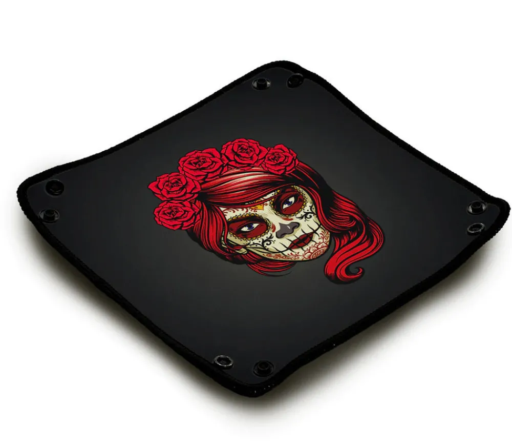 Tout Pour le Jeu Piste de dés Calaveras Girl - 21x 21 cm