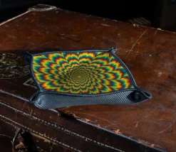 Tout Pour le Jeu Piste de dés Fleur de feu 21 cm x 21 cm