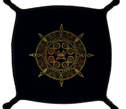 Tout Pour le Jeu Piste de dés Fresque Aztèques 21 cm