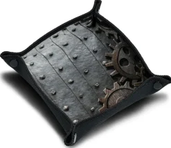 Tout Pour le Jeu Piste de dés grise engrenage 21 cm