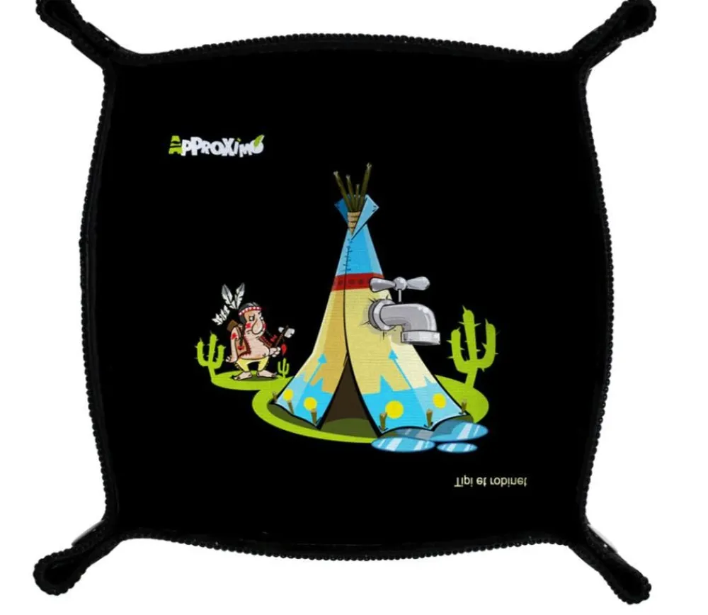 Tout Pour le Jeu Piste de dés indiens Néoprène 21cm