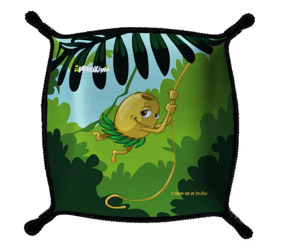 Tout Pour le Jeu Piste de dés jungle 21 cm en Néoprène
