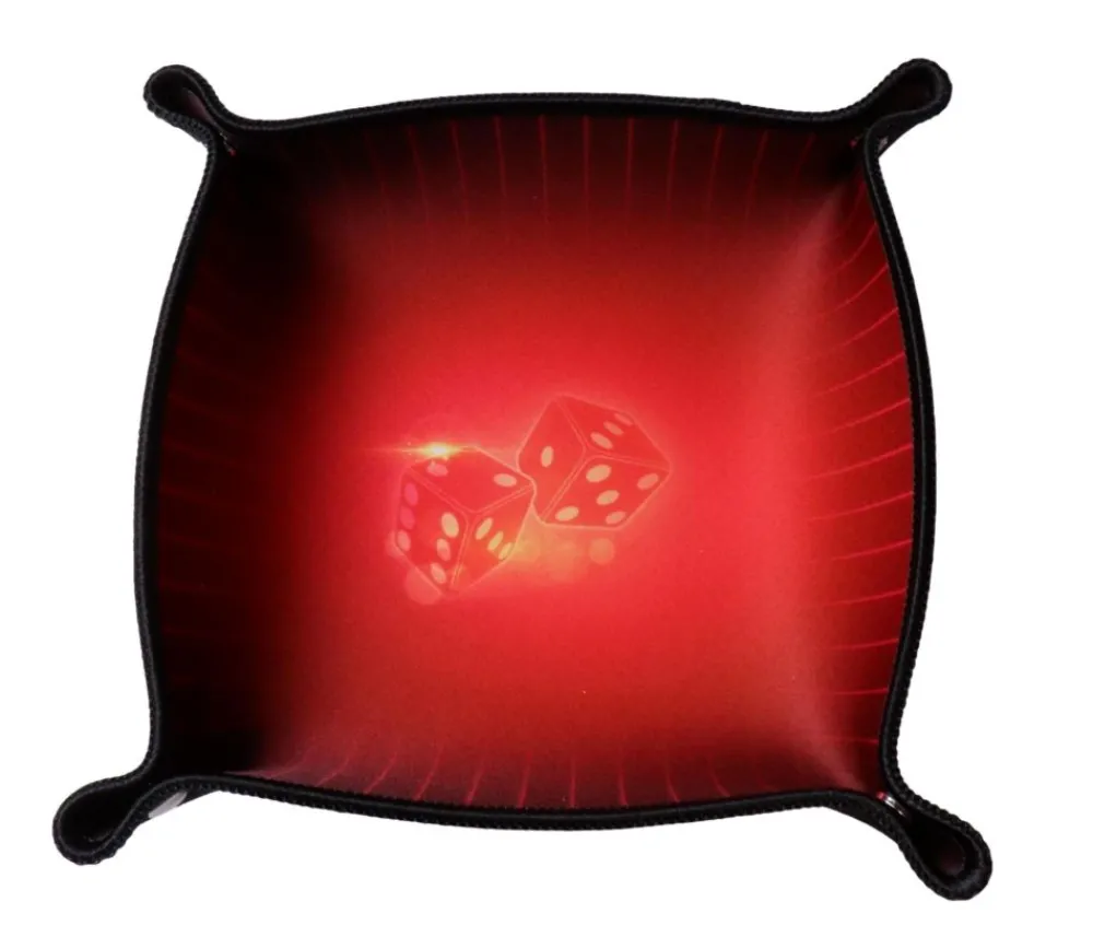 Tout Pour le Jeu Piste de dés rouge 21 cm RUBIS
