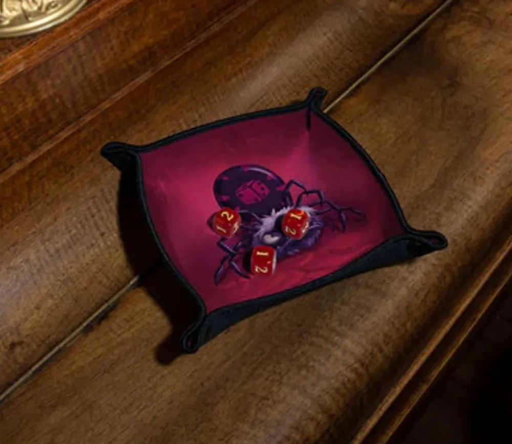 Tout Pour le Jeu Piste de dés souple araignée 21x 21 cm