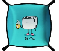 Tout Pour le Jeu Piste de dés souple Dé-Tox 21 cm x 21cm