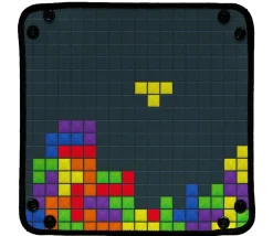 Tout Pour le Jeu Piste de dés souple Retro Block - 21x 21 cm