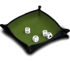 Tout Pour le Jeu Piste de dés verte 21 cm néoprène