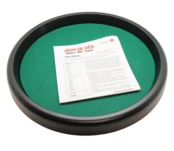 Tout Pour le Jeu Piste dés à jouer ronde simple 33 cm 421 yams
