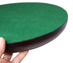 Tout Pour le Jeu Piste dés bois marron 35 cm pour jeu avec 5 dés
