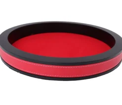 Tout Pour le Jeu Piste dés rouge et noire de 30 cm avec 5 dés