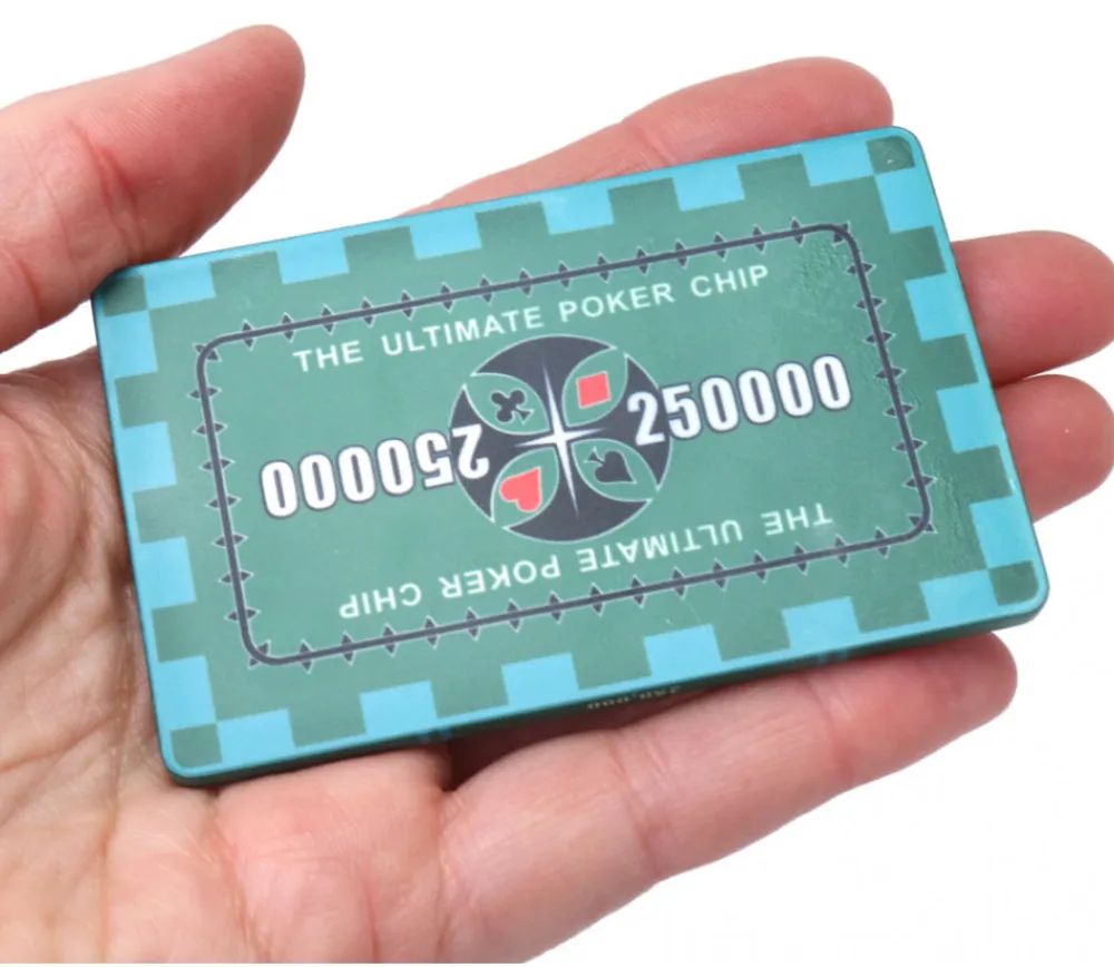 Tout Pour le Jeu Plaque céramique valeur 250000 pour poker 40 gr