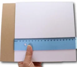 Tout Pour le Jeu Plateau blanc rigide carré 20 x 20 cm neutre