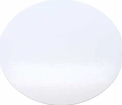 Tout Pour le Jeu Plateau de jeux ROND blanc brilllant 24 cm de diamètre